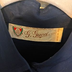 Vintage Gucci 100% Silk top